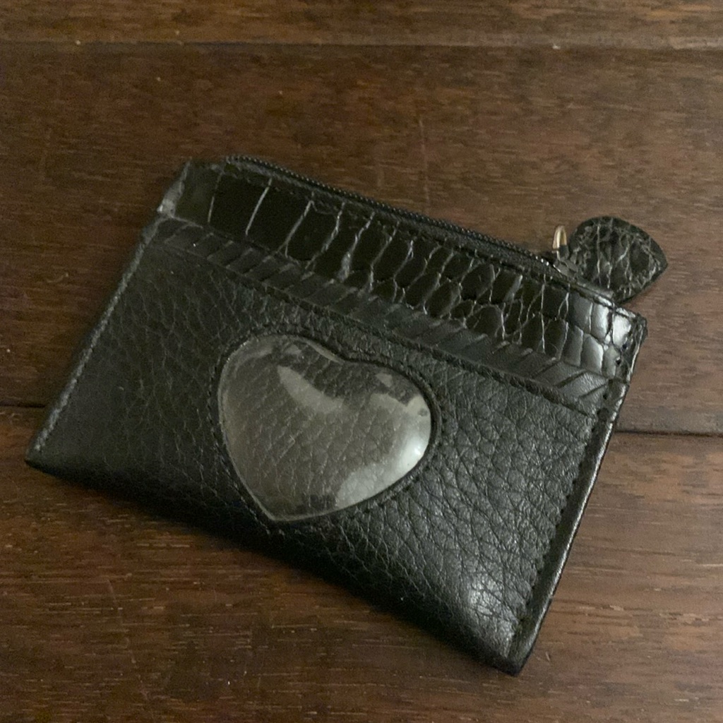 Brighton Leather Zip Pouch Card Or Cash Or Coin Holder